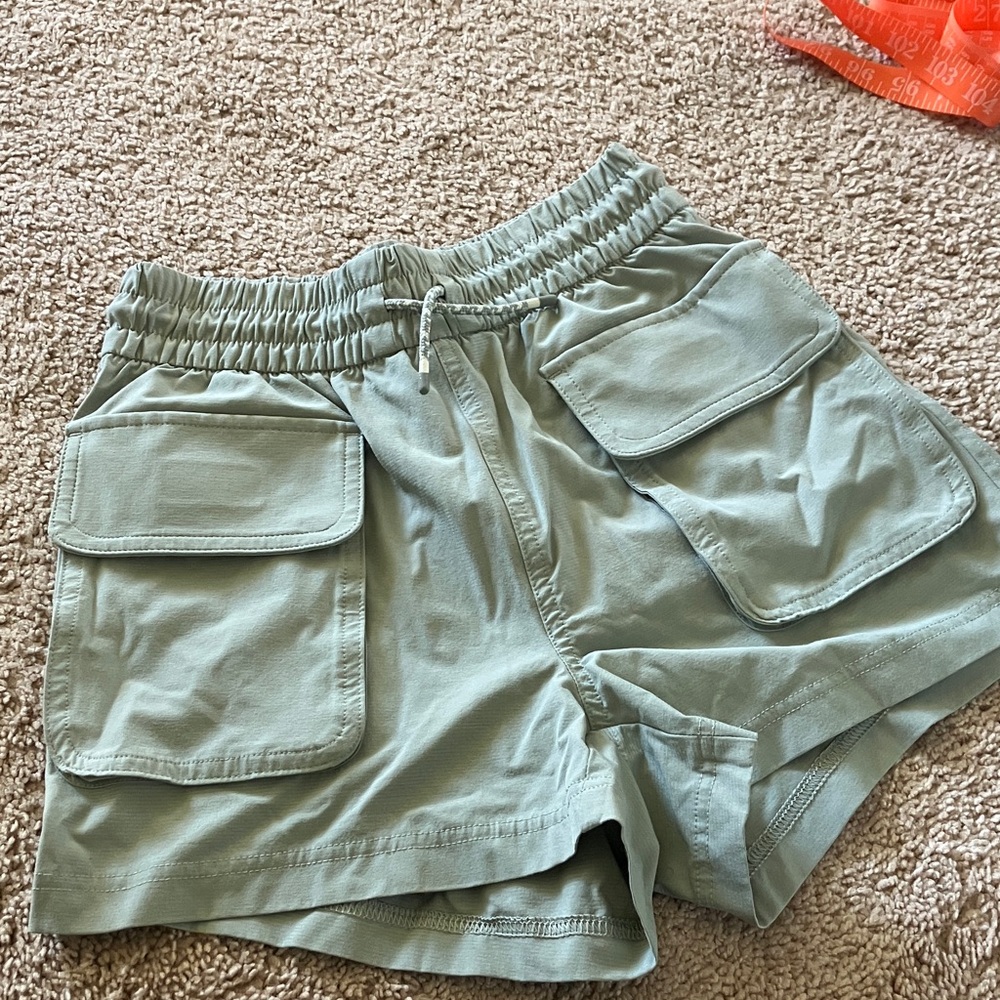 Athleta Girl Sage Green Shorts